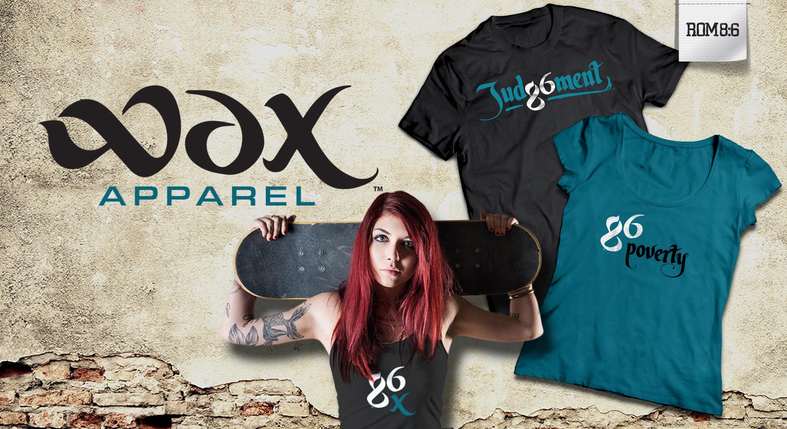 Wax Apparel Brand Design by Red Van Creative, Graphic Design in Houston