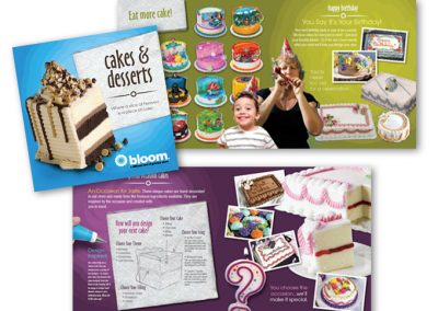 Red Van Creative Retail brochure design in Houston and the Woodlands, TX