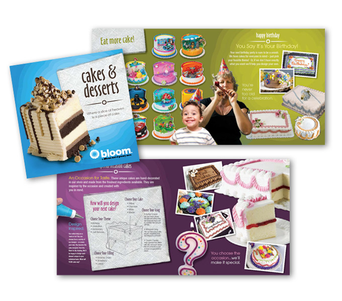 Red Van Creative Retail brochure design in Houston and the Woodlands, TX
