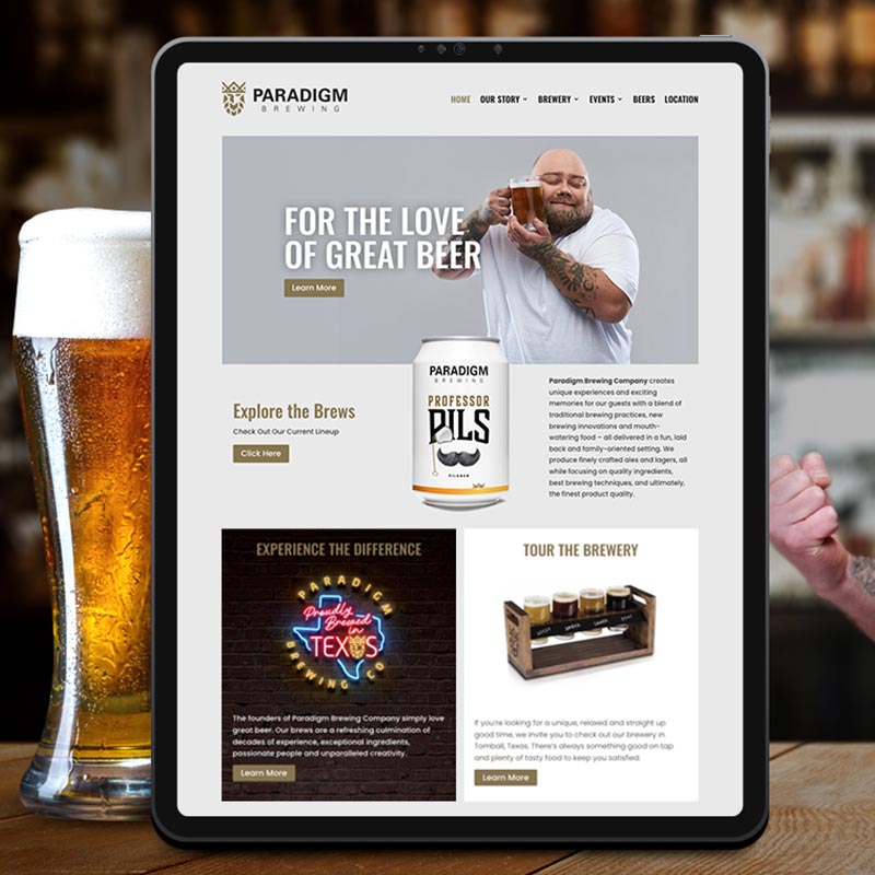Red Van Creative Website Content Creation and Design
