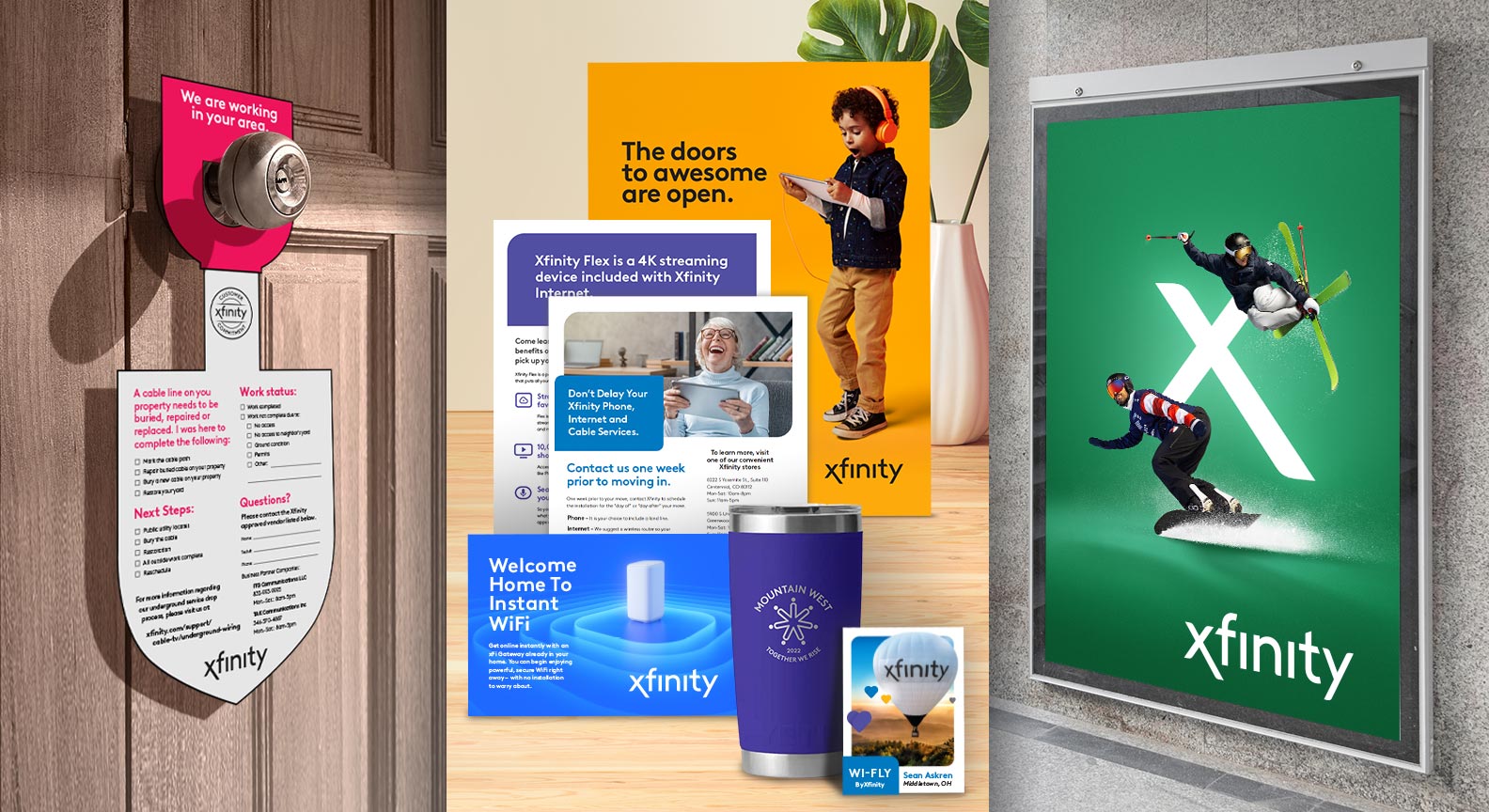 Xfinity Red Van Creative