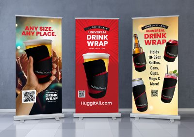 Red Van Creative Pop Up Banner Design