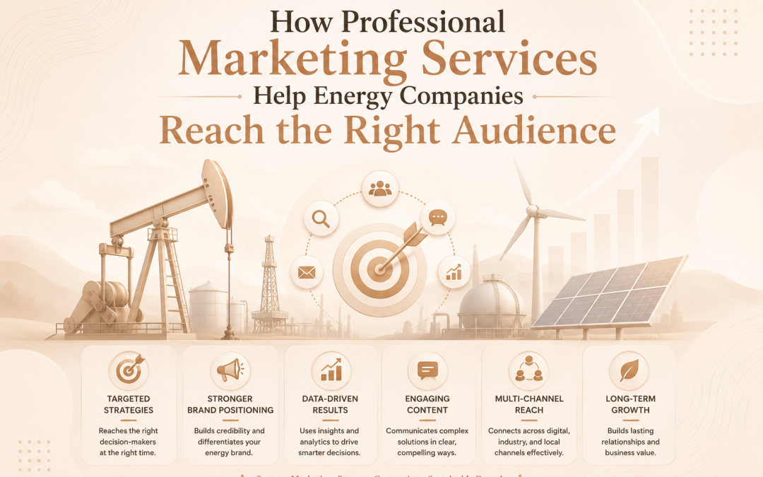 How Professional Marketing Services Help Energy Companies Reach the Right Audience
