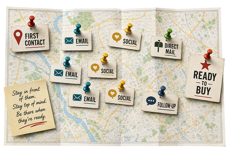 Lead-Nurturing-Map-For-Red-Van-Creative